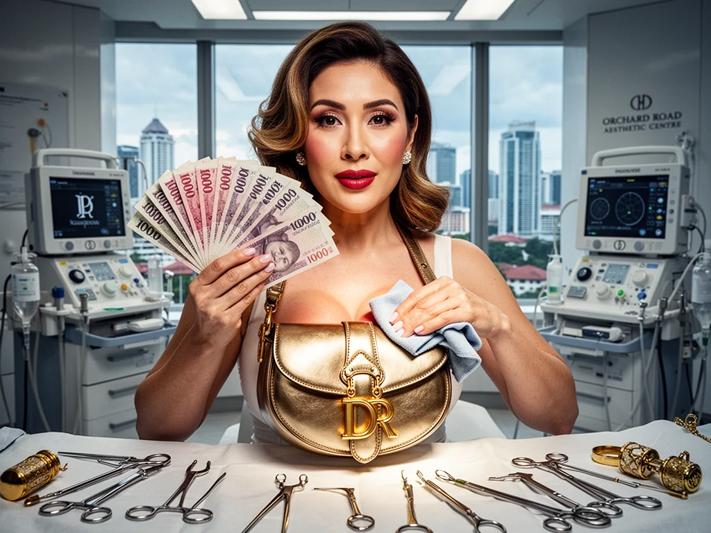 Singaporean Woman Replaces Own Heart With Dior Bag For Peak Flex