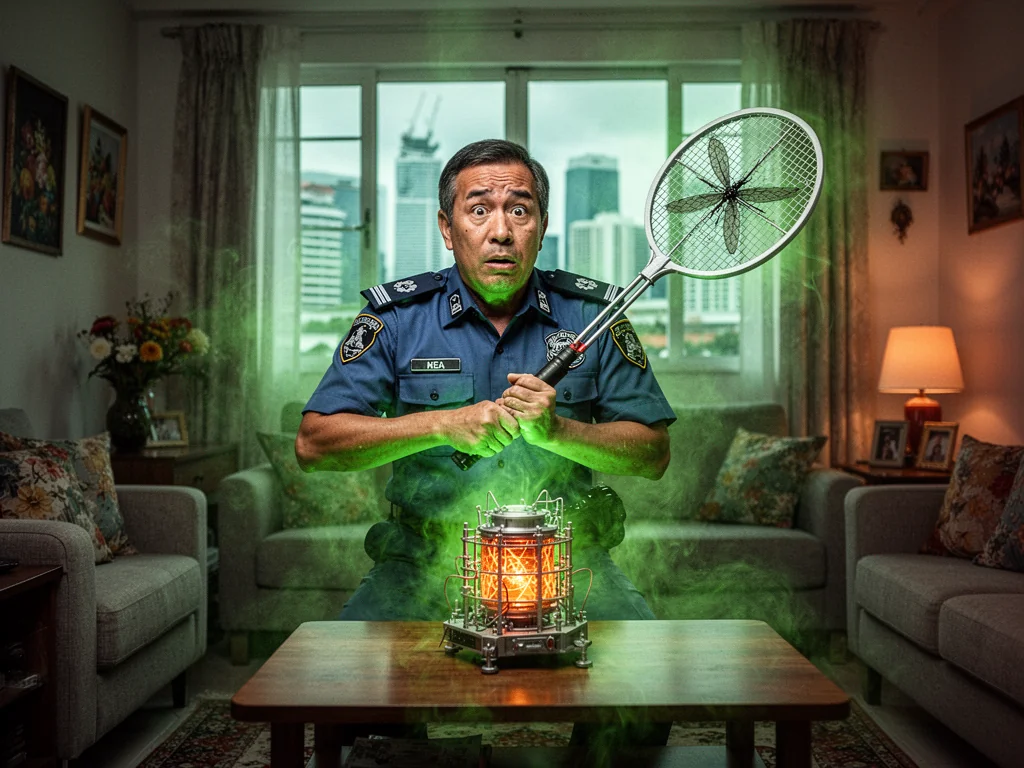 NEA Officer Promoted To Managing Nuclear Meltdown After Successfully Catching Mosquito