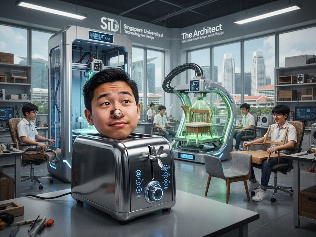 SUTD Students To Be Melted Down For New 3D-Printed Campus