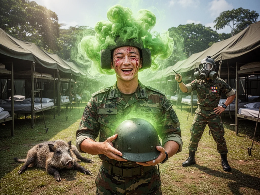 SAF Helmet Funk Officially Classified As DEADLIER Than VX Nerve Gas