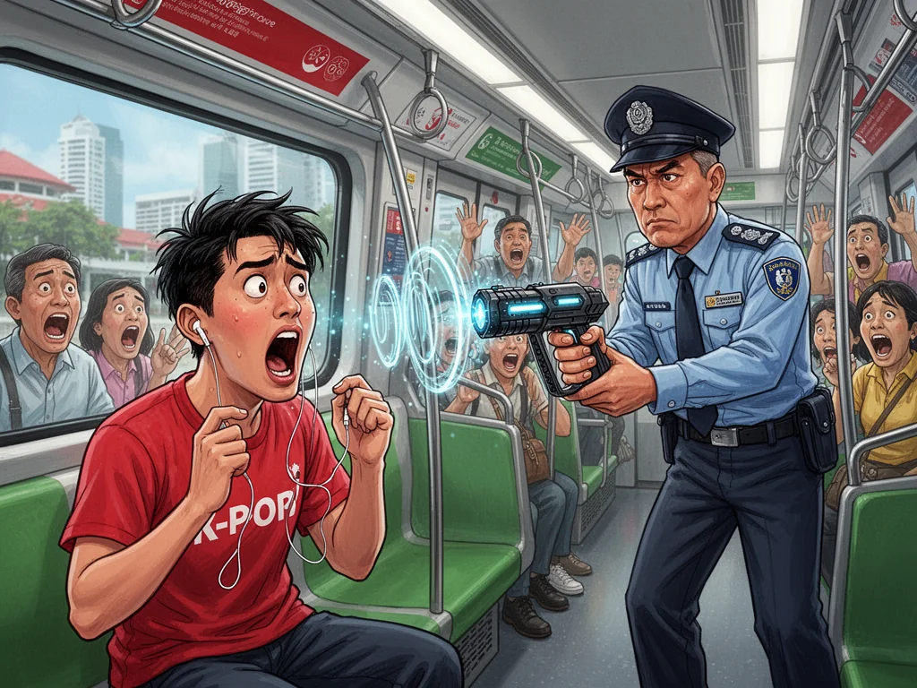 LTA To Taser Commuters Leaking K-Pop Through $2 Earbuds
