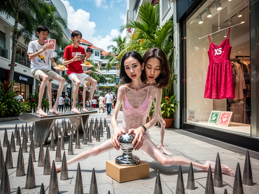Singaporean Women Vow To Stop Eating Until They Become Transparent Vapours