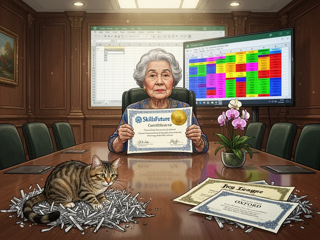 MNC Replaces Board With Auntie Holding SkillsFuture ‘Digital’ Certificate