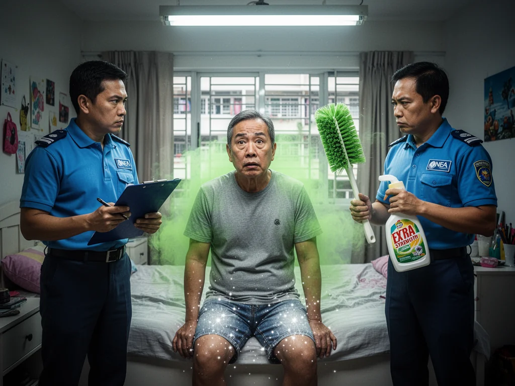 NEA To Fine Sinkies For ‘Excessive Smegma’ In New Hygiene Drive