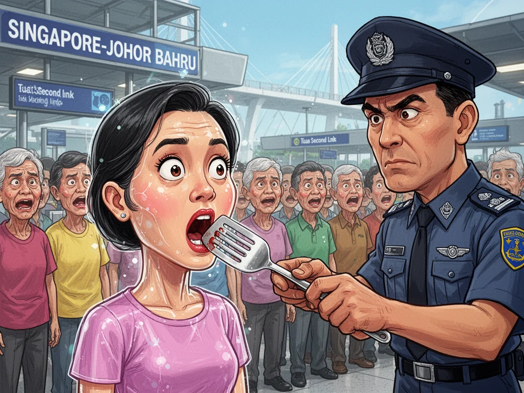 JB Customs Officers Confused By Legions Of Expressionless Singaporean Women