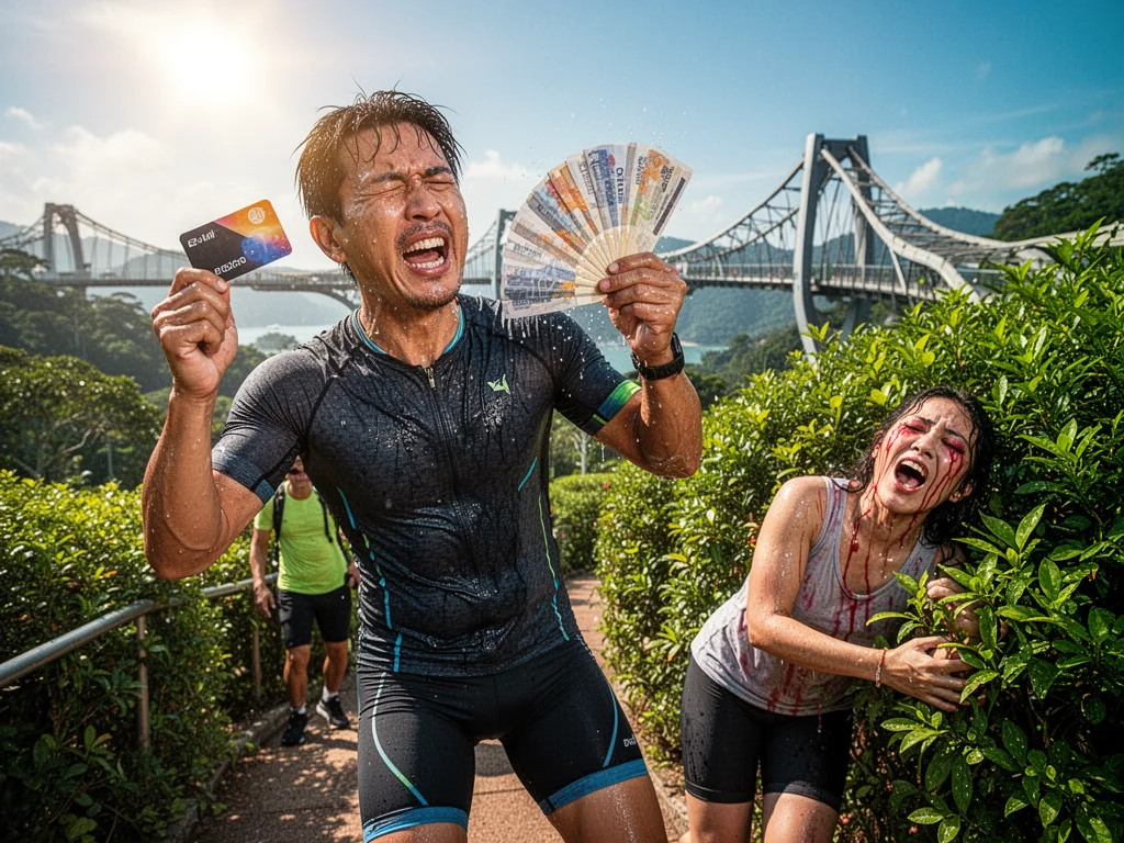 Masochistic Singaporeans Mistake Heatstroke For ‘Refreshing’ Southern Ridges Lepak
