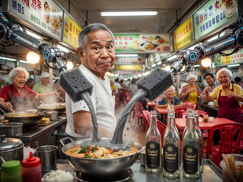 Singapore Exports Bottled Hawker Sweat To Flavourless Foreign Palates