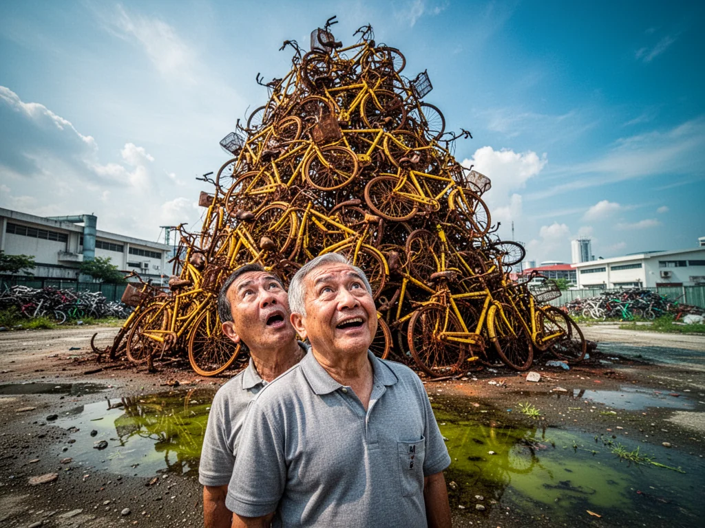 LTA Rebrands Rusty Bike Graveyards As 'Industrial-Chic' Heritage Sites