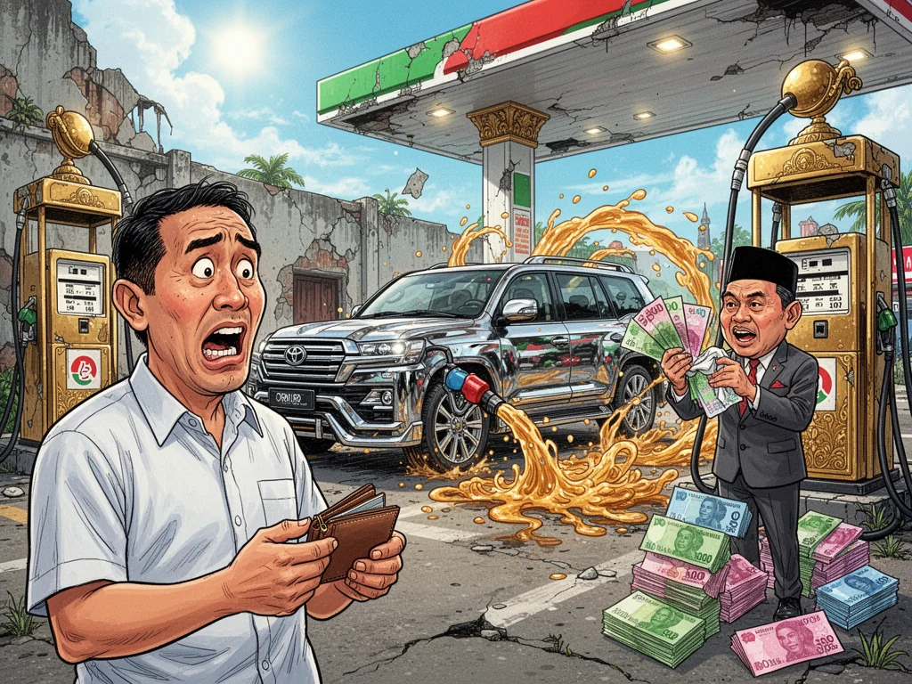 Indonesia To Sacrifice Entire Economy So Land Cruisers Can Idle Cheaply