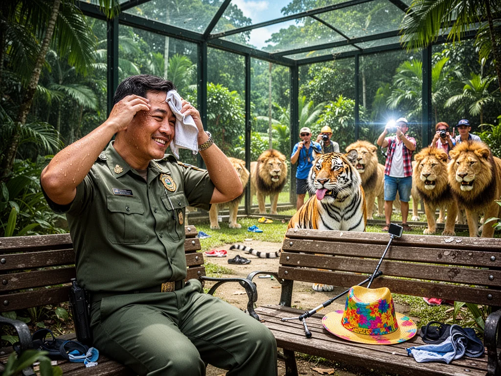 Night Safari Feeds TikTok Influencers To Tigers To Save Money
