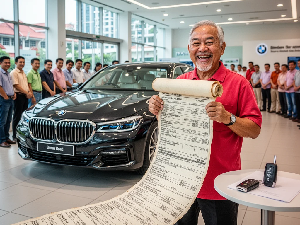 Sinkie Man Sells Soul for 99-Year Loan on Used Toyota