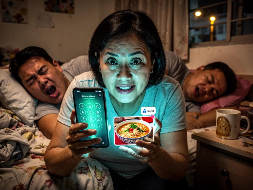 Singaporean Woman Declared National Hero For Bypassing Husband’s Face ID While He Slept