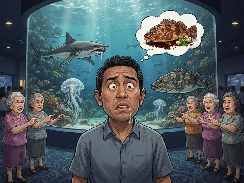 Singaporean Pays $50 To Mentally Steam Every Aquarium Fish
