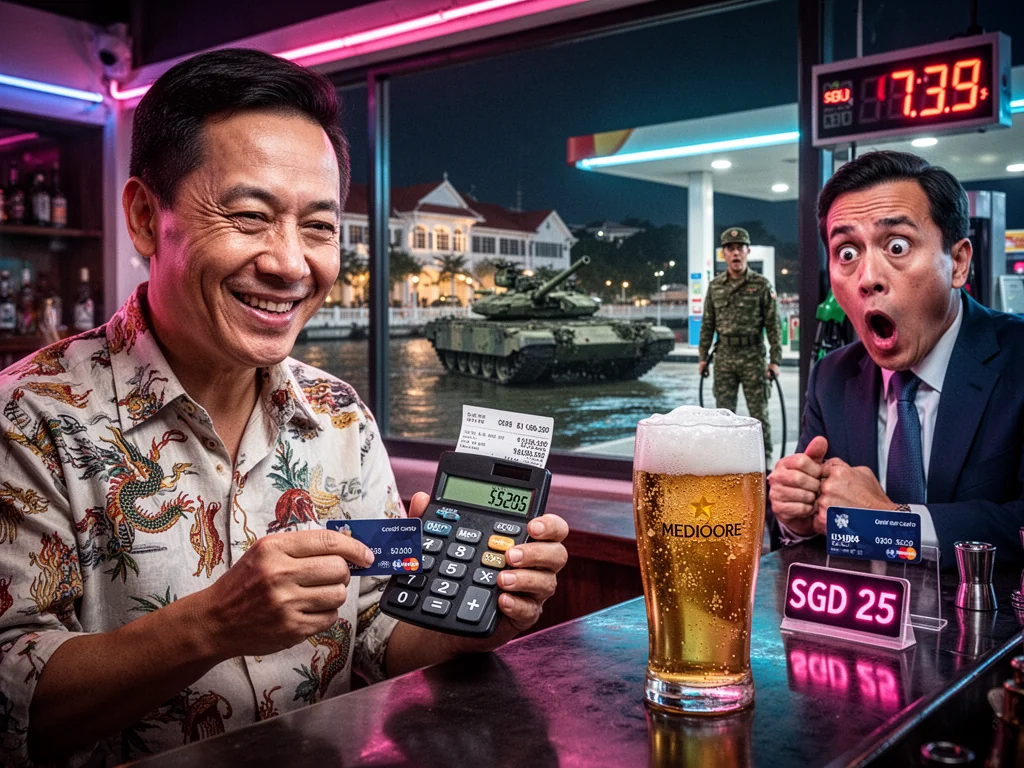 Singapore To Weaponize $25 Pints Against Hostile Foreign Economies