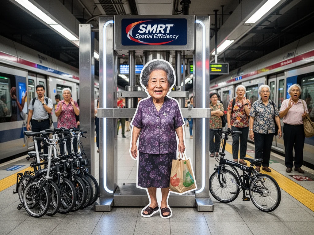 SMRT to Fold Commuters to Make Room for $8,000 Bromptons
