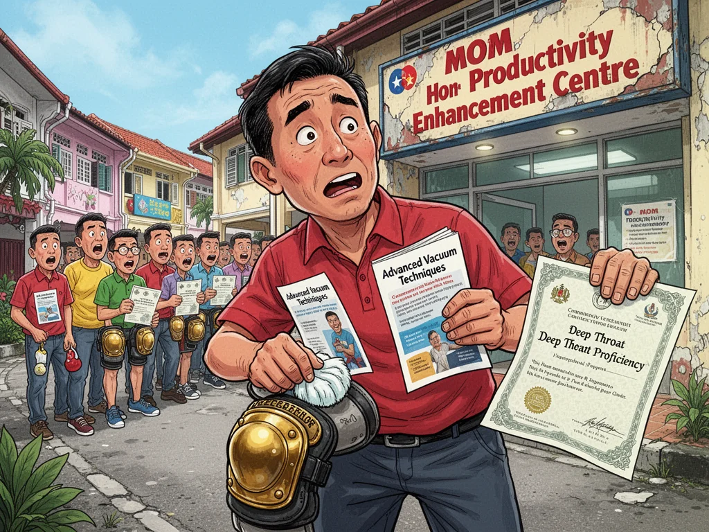 SG Men Petition To Use SkillsFuture Credits For Blowjob Workshops