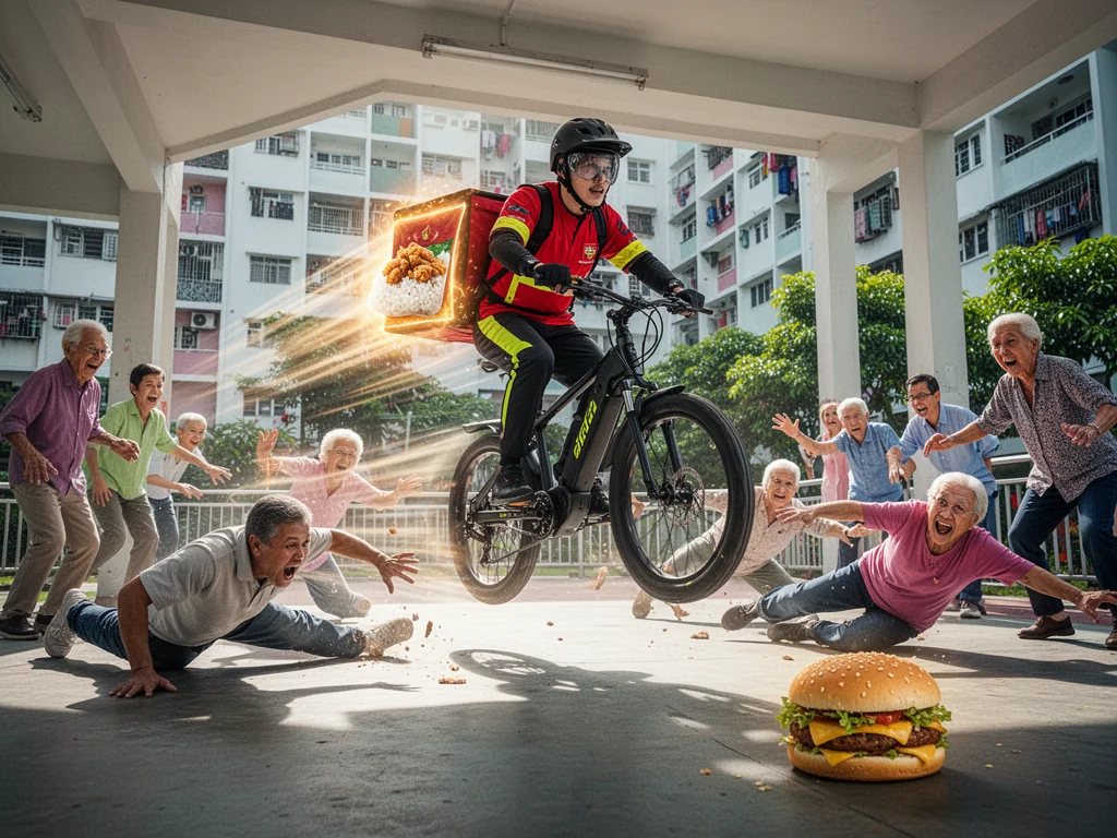 LTA Declares Pedestrians Legally Recognised Speed Bumps For Delivery Riders